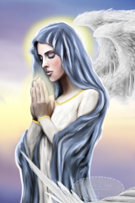 Angel of Prayer by Tricia Danby